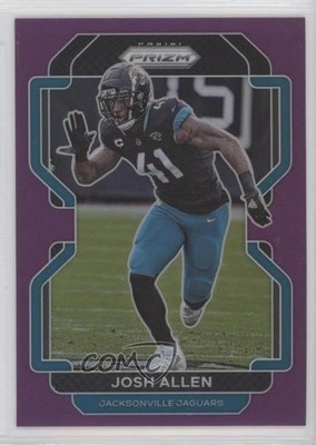 2021 Panini Prizm Purple Prizm 31/125 Josh Hines-Allen Josh Allen #15 11nu