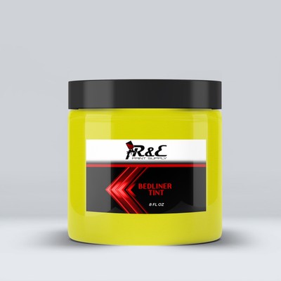 R & E Paint Supply Yellow Bed Liner Tint
