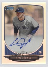 2013 Bowman Draft Chrome Prospect Auto Refractor Eric Jagielo #BCA-EJ Auto 2m4