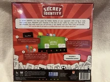 NEW - SECRET IDENTITY Board game 14+ & 3-8 Players. Hours of fun!