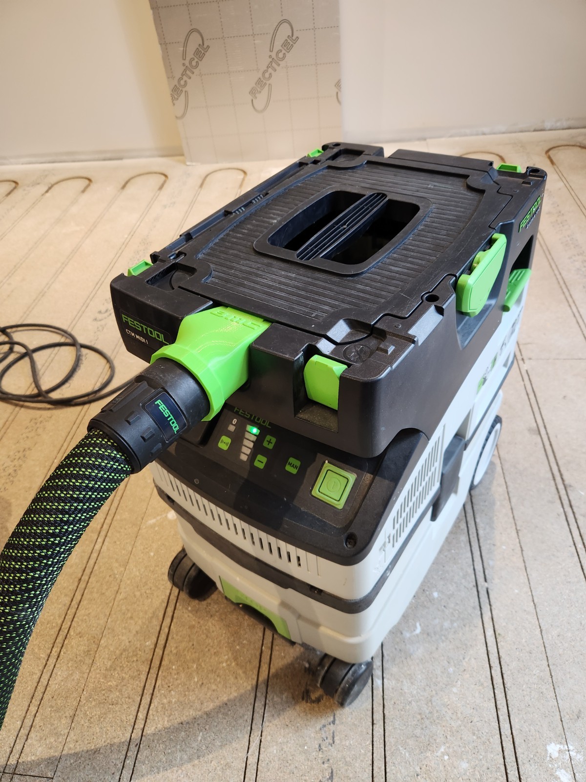 Front Hose Port Extension for Festool MINI and MIDI Models