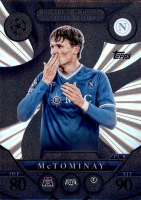 Match Attax Champions League 2025/26 PL8 Scott McTominay Platinum Pull Limited