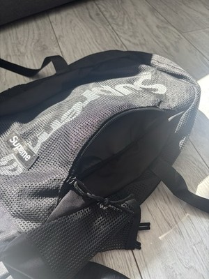 Supreme SS20 Black Mesh Backpack *Brand New With Tags* 100