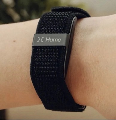 HumeHealth Hume Longevity Band Activity Tracker 24/7 Bluetooth iOS/Android Black