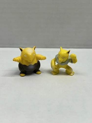 2 Vintage 1998-1999 Pokemon TOMY Figures Drowzee Hypno Mini Toy Nintendo