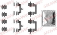 Quick Brake ZubehöRsatz Scheibenbremsbelag 109-0026 FüR Renault Koleos Peugeot 1