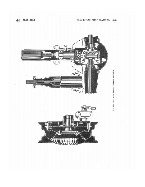 Manuale Di Riparazione Buick 1941 Special Super Century Roadmaster Limited - Immagine 3 di 4