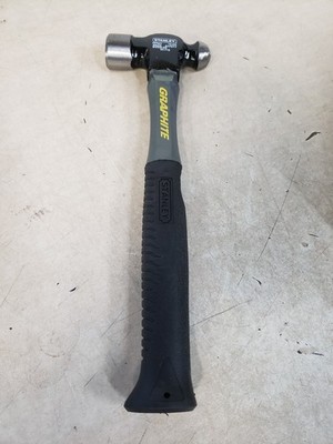 Stanley 54-716 Ball Pein Hammer, 1 Lb Head, Graphite Handle, 12-3/4'' OAL