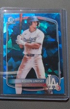 2024 Bowman Chrome Draft Sapphire Edition - Kellon Lindsey #BDC-24 (RC)