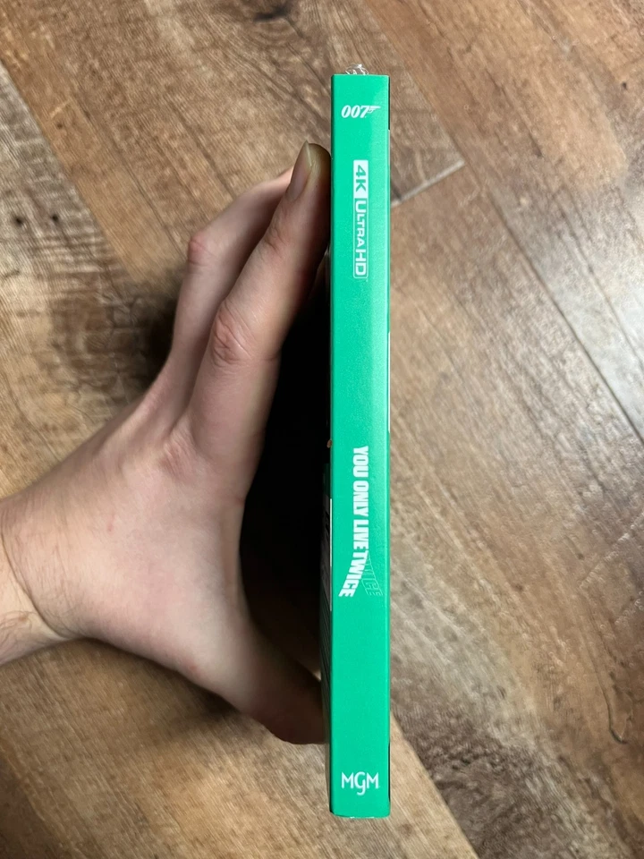 007 You Only Live Twice w. Slipcover (4K UHD Blu-ray + Digital, 1967) *NEW* Foto 3 de 4