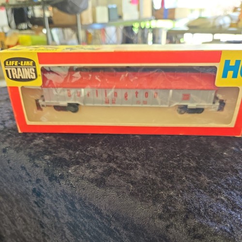 HO AHM #5204D Burlington Coil Car #163000 | Condition: New