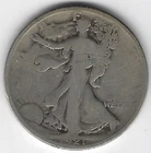 1921 Walking Liberty Silver Half Dollar 50c Key Date-Low Mintage