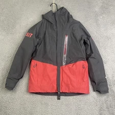 686 GLCR GORE-TEX Jacket Kids Small Black Red Waterproof Snow Ski Team SST