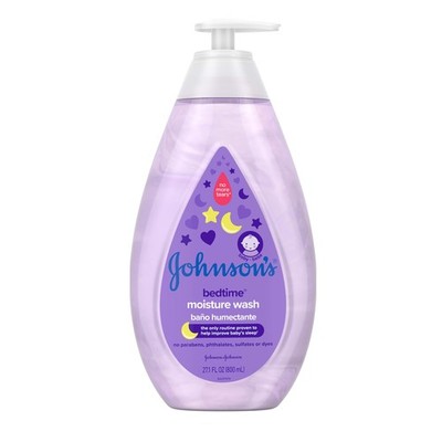Johnson's Bedtime Baby Wash 27.1 Oz Calming Tear Free Moisture Cleanser