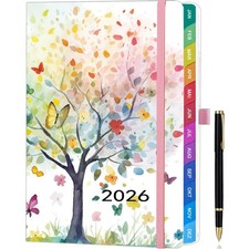 Kalender 2026 A5, , Wochenplaner & Terminplaner mit Monatsübersicht, Januar b...