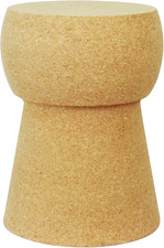 Franmara Tan Champagne Cork Stool - Stylish & Unique Seating Option