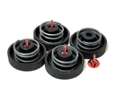 4 Pieces Spring-damped Feet for Technics SL-DD20, SL-BD20, SL-QD33 Turntable