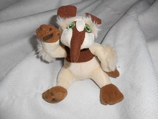 FISHER PRICE MATTEL 2006 BIG HOLDING PLUSH 5" CREAM BROWN ANTEATER ANT EATER