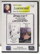Johnnie Liliedahl's Illuminations Drawing-1 for Painters Landscapes DVD - Good