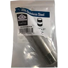 NIPPLE SS 3/4"X5
