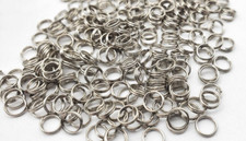 Stainless Steel Split Rings - Size 2 - 100 Pieces - Made in USA