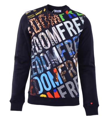 black moschino jumper