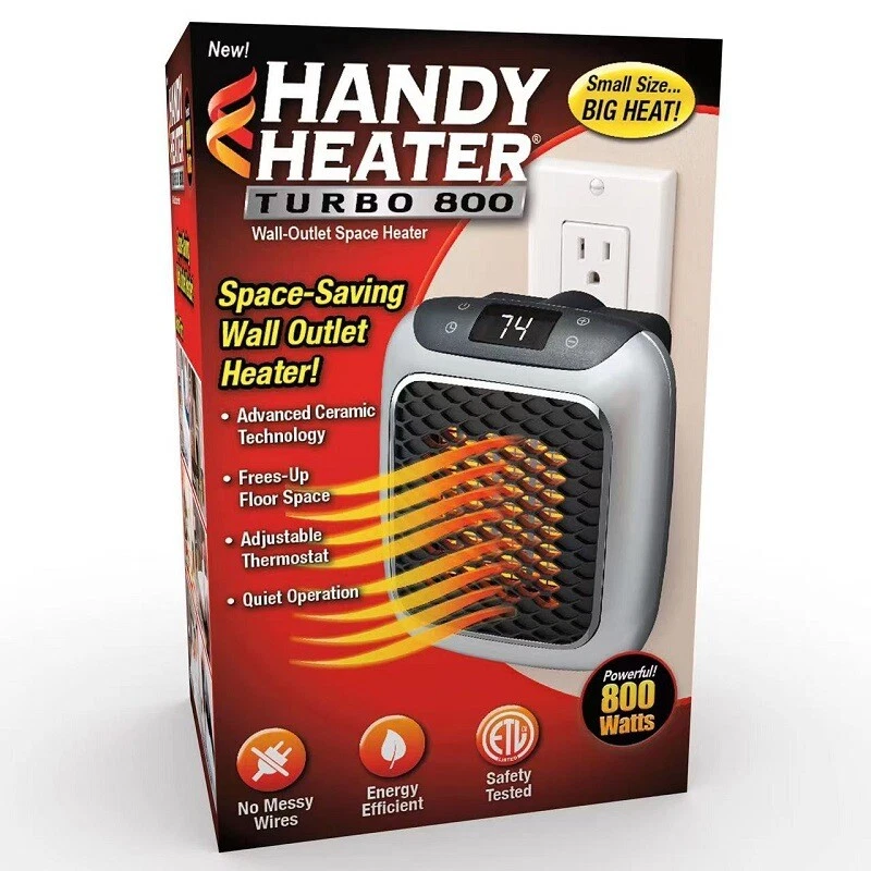 New Turbo Heat Handy Heater For Home Office | eBay