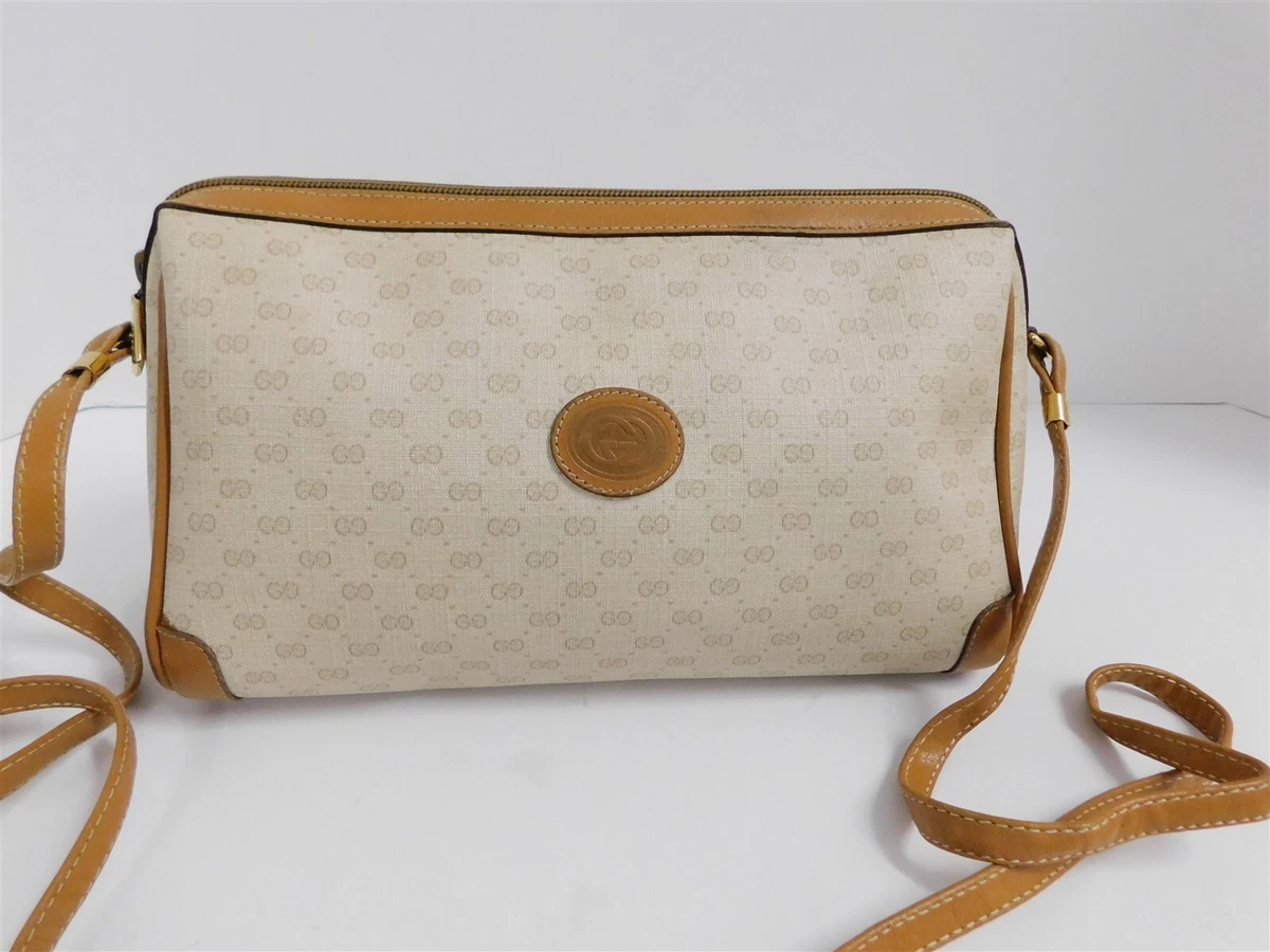 Vintage Gucci Micro GG Mini Crossbody Pouch Bag