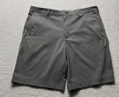 Callaway Mens Shorts Gray Size 40 Flat Front Optimum Performance