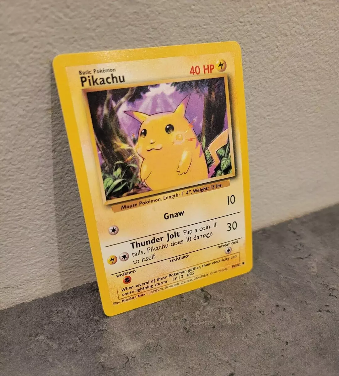 Pokemon - Pikachu (58/102) - Base Set