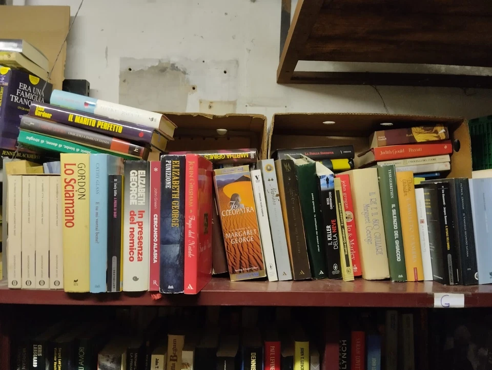 LOTTO 100 LIBRI -COPERTINA RIGIDA CARTONATA - EURO 0,50 L' UNO NARR. STRANIERA - Immagine 4 di 4