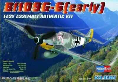 Hobby Boss 80225 Bf109 G-6 (early) in 1:72 Bausatz Neu