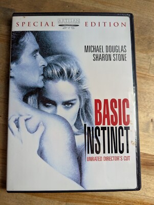 Basic Instinct (DVD, 1992, Special Edition - Rated R) SHARON STONE