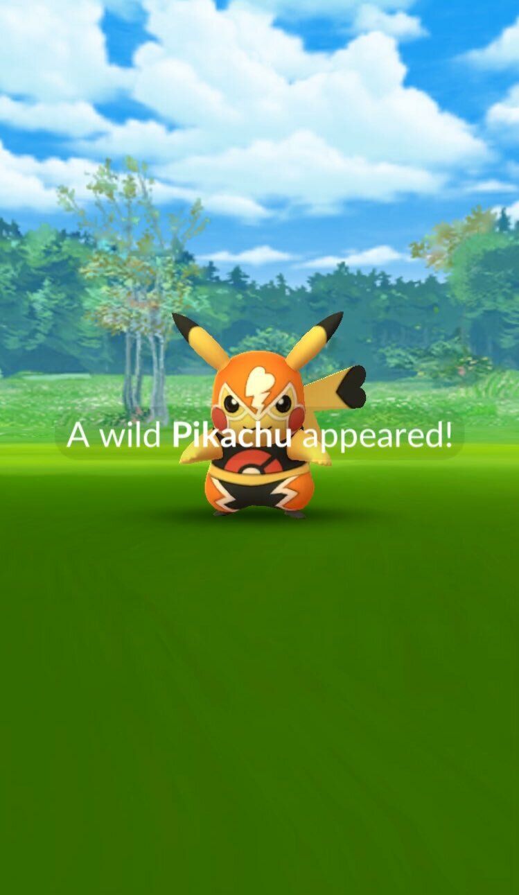 🔥AMAZING!!!🔥 ⭐PIKACHU LIBRE!!! (NON SHINY)⭐ - PKMN GO - NON REGISTERED!!!