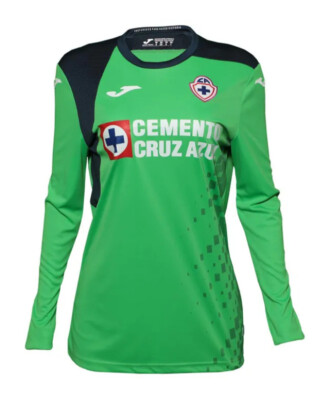 Women s Joma Cruz Azul 19/20 Goalkeeper 3-Piece Kit Uniform Jersey GREEN MUJER