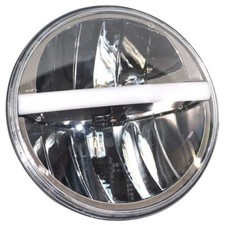7 Inch Led Headlight With Center Drl Turn Signal Jg-m004-b