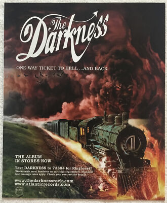 The Darkness One Way Ticket to Hell and Back Album Magazine