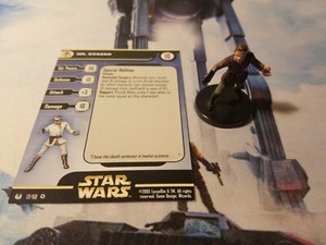 Star Wars Miniatures Universe 17 Dr. Evazan