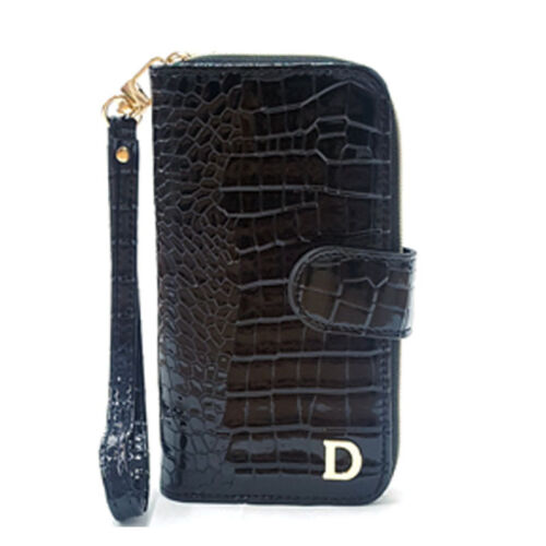 Buffett Reißverschluss Brieftasche Hülle für LG Velvet G8 ThinQ G7 G6 / V50 V40 V30 / Q51 Q7 - Bild 12 von 16