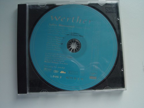 Massenet Werther Paris Hampson Graham Piau Degout Oper 2 DVD TOP