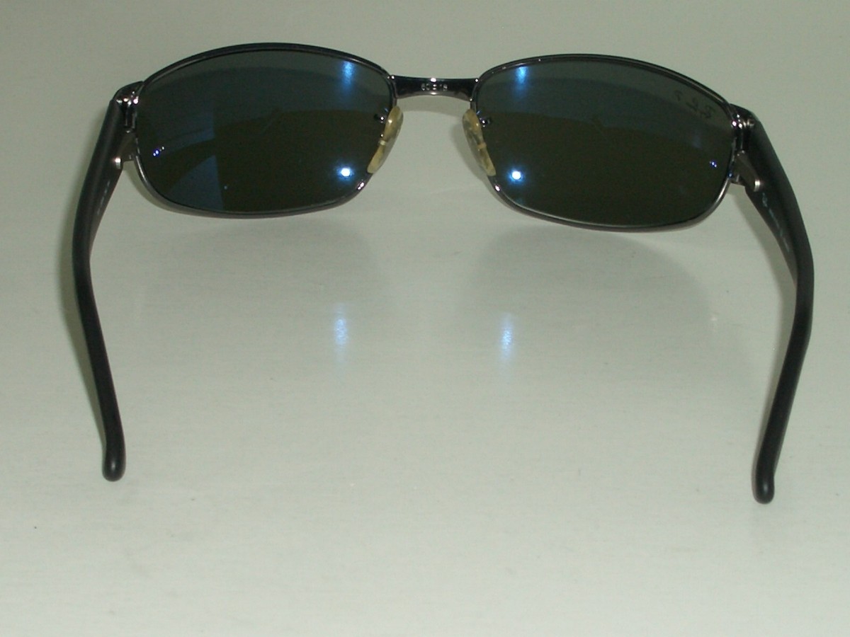 良品 Ray-Ban レイバン RB3141 サングラス sunglass黒 RAY BAN ITALY RB3141 006/48 LEATHER II 60[]18 BLACK SPORT