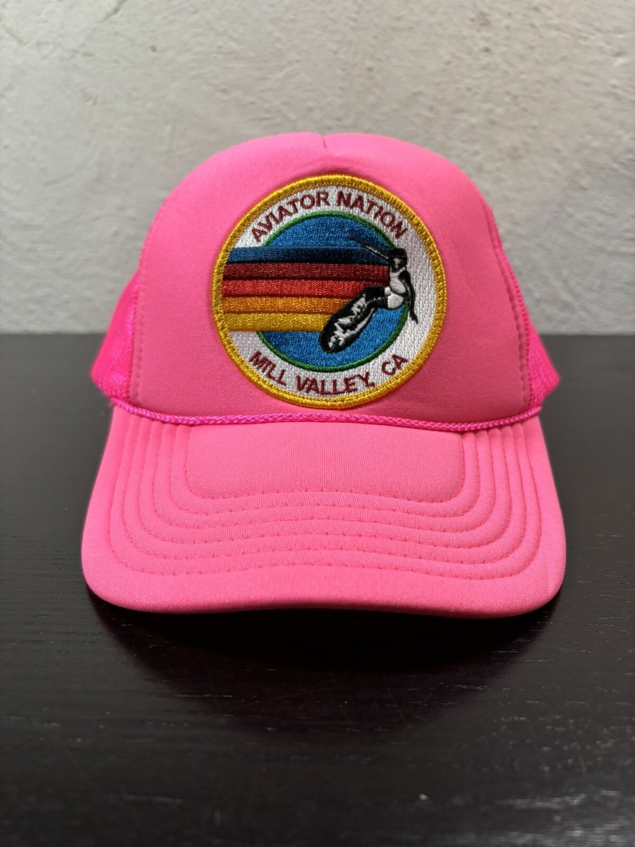 Aviator Nation Venice, California Surfer Logo Trucker Hat 