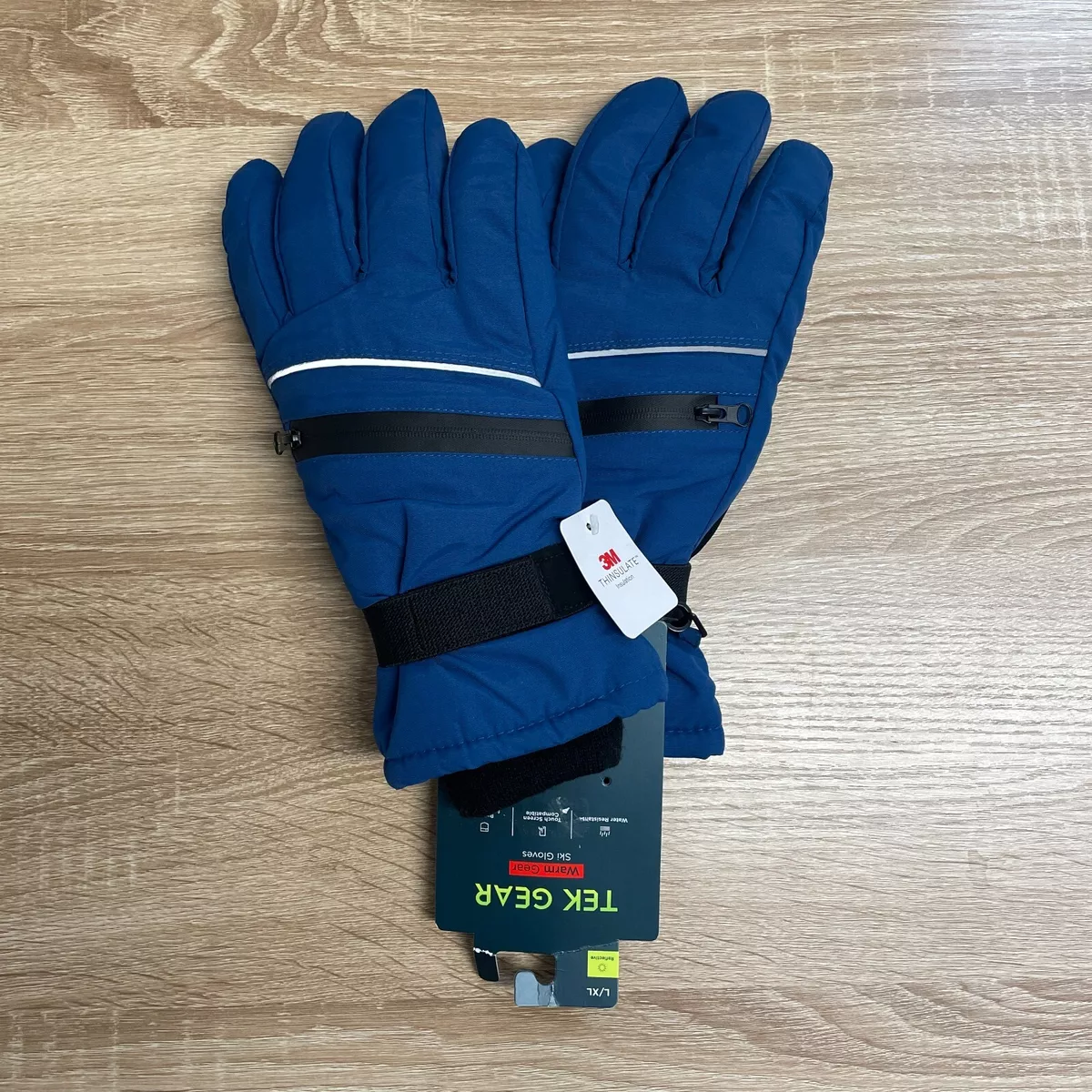 Tek Gear Men s Winter Gloves Touch Screen Ski Gloves Water