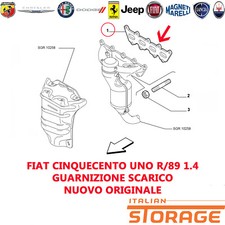 Pot d'échappement Fiat CINQUECENTO