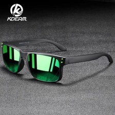 KDEAM Polarized Sport Square Sunglasses Unisex Classic Driving Fishing Glasses