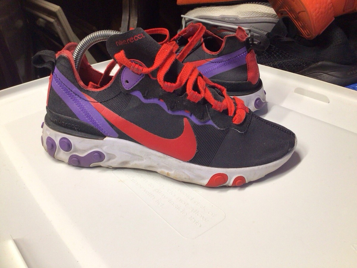 Nike Sneaker Nike React Element 55 Women's Red Nike CQ9903