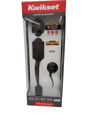 K★　0107 KWIKSET SMARTKEY SECURITY FRONT DOOR LOCK SET (129756-3 RO