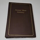 Vtg Personal Photo Inventory 3-Ring Album Estate Home Possessions Log Never Used