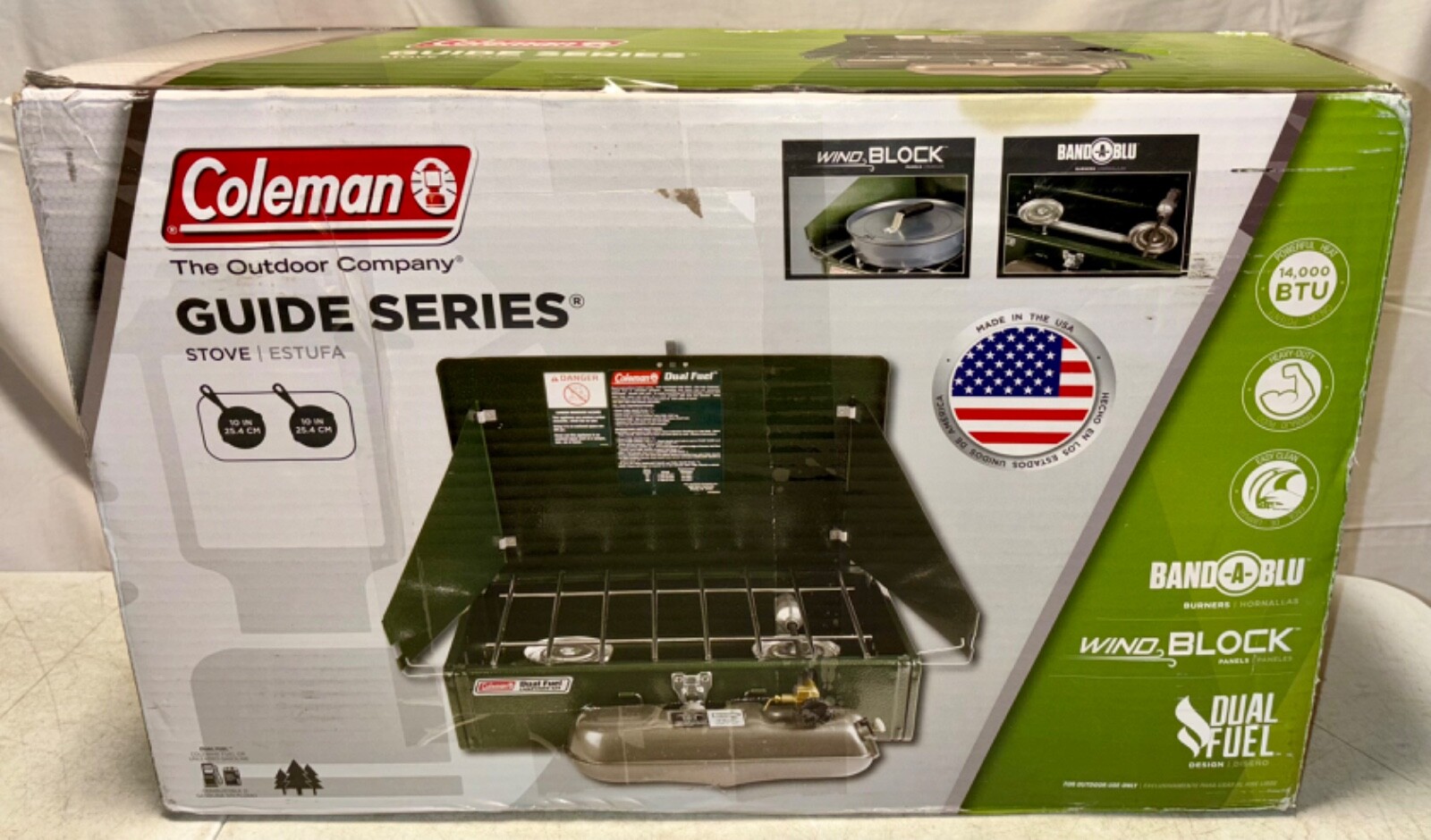 Coleman Guide Series 424 Dual Fuel Camping Stove 06/2021 BRAND NEW IN