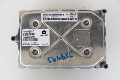 2014 Chrysler 300 P68214108AF Computer Brain Engine Control ECU ECM EBX Module